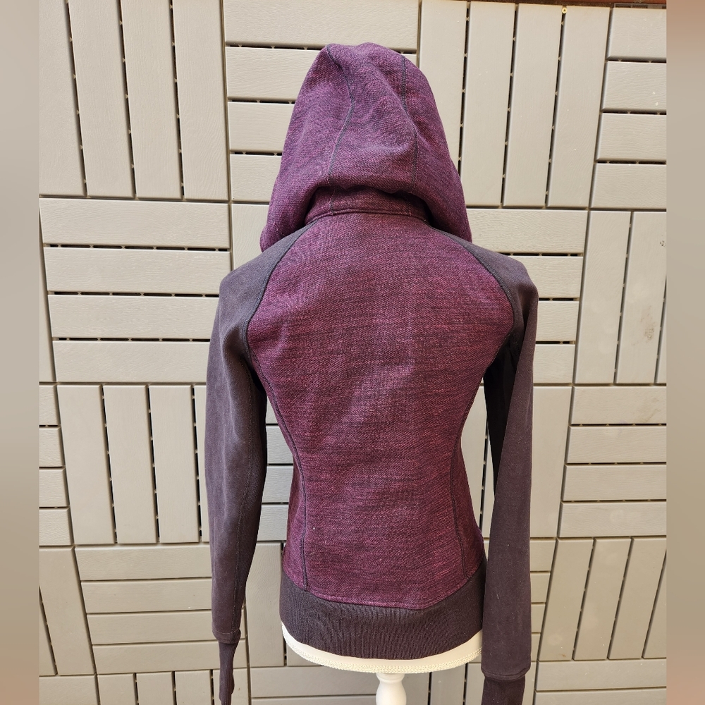 Lululemon Scuba Hoodie RARE COLOR: Commuter Denim Black / Plum - Picture 6 of 9